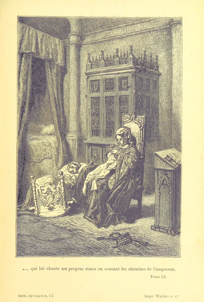An illustration from Histoire de France. Deuxième édition, 1876, leaf 663