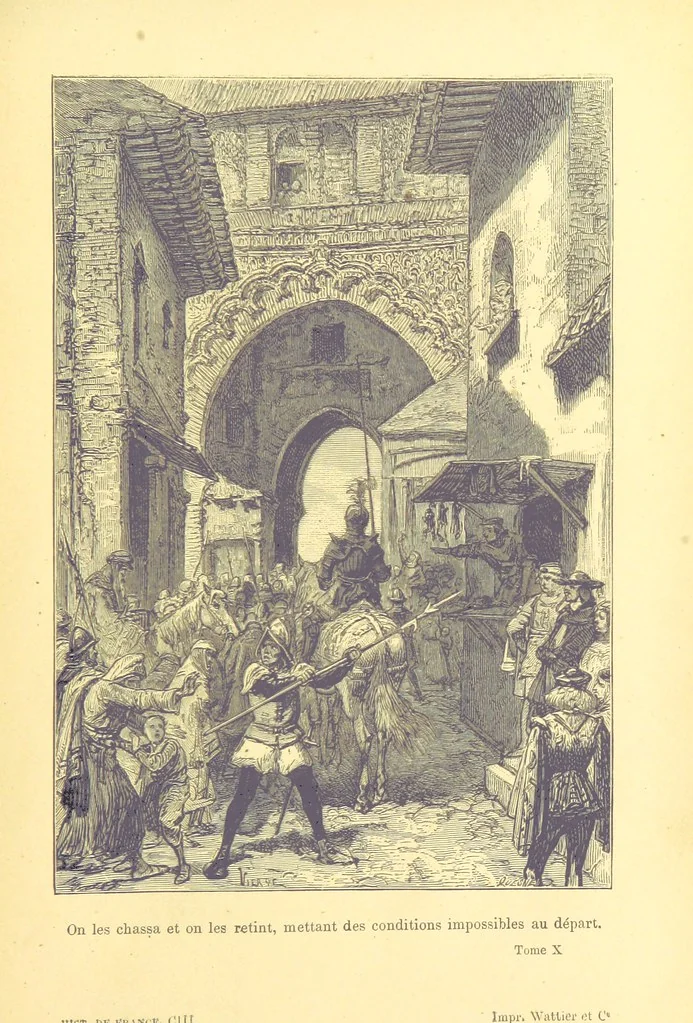 An illustration from Histoire de France. Deuxième édition, 1876, leaf 711