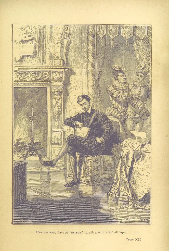 An illustration from Histoire de France. Deuxième édition, 1876, leaf 101