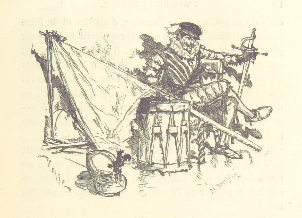 An illustration from Histoire de France. Deuxième édition, 1876, leaf 181