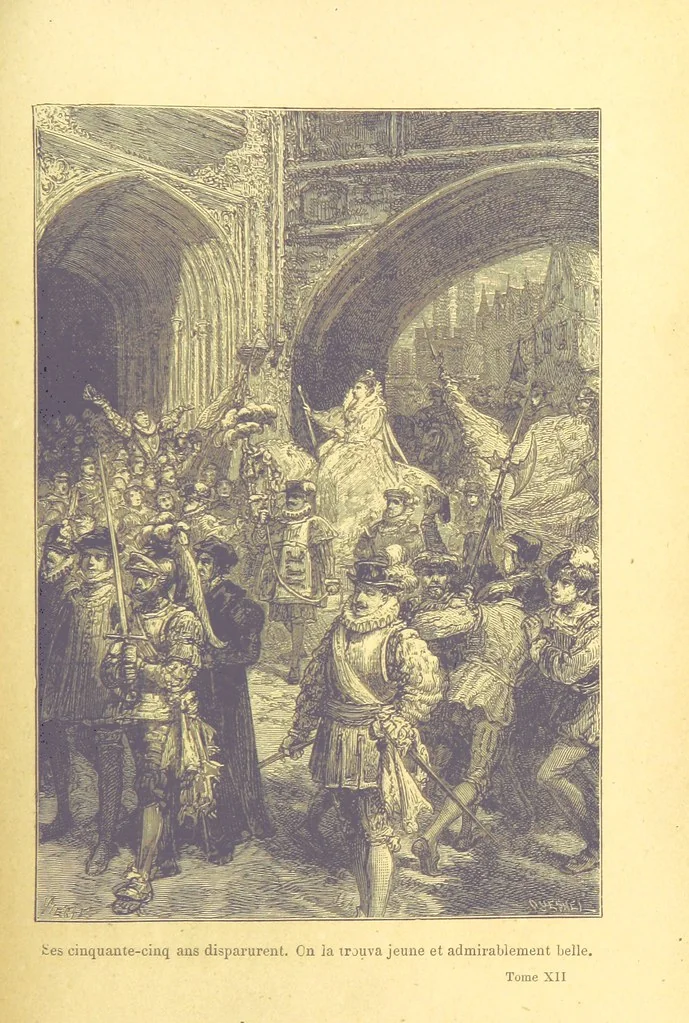 An illustration from Histoire de France. Deuxième édition, 1876, leaf 233