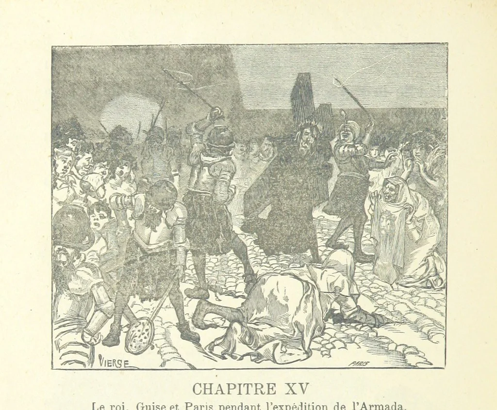 An illustration from Histoire de France. Deuxième édition, 1876, leaf 236