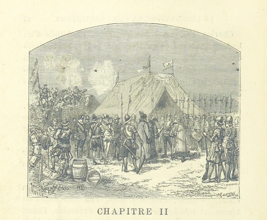 An illustration from Histoire de France. Deuxième édition, 1876, leaf 24