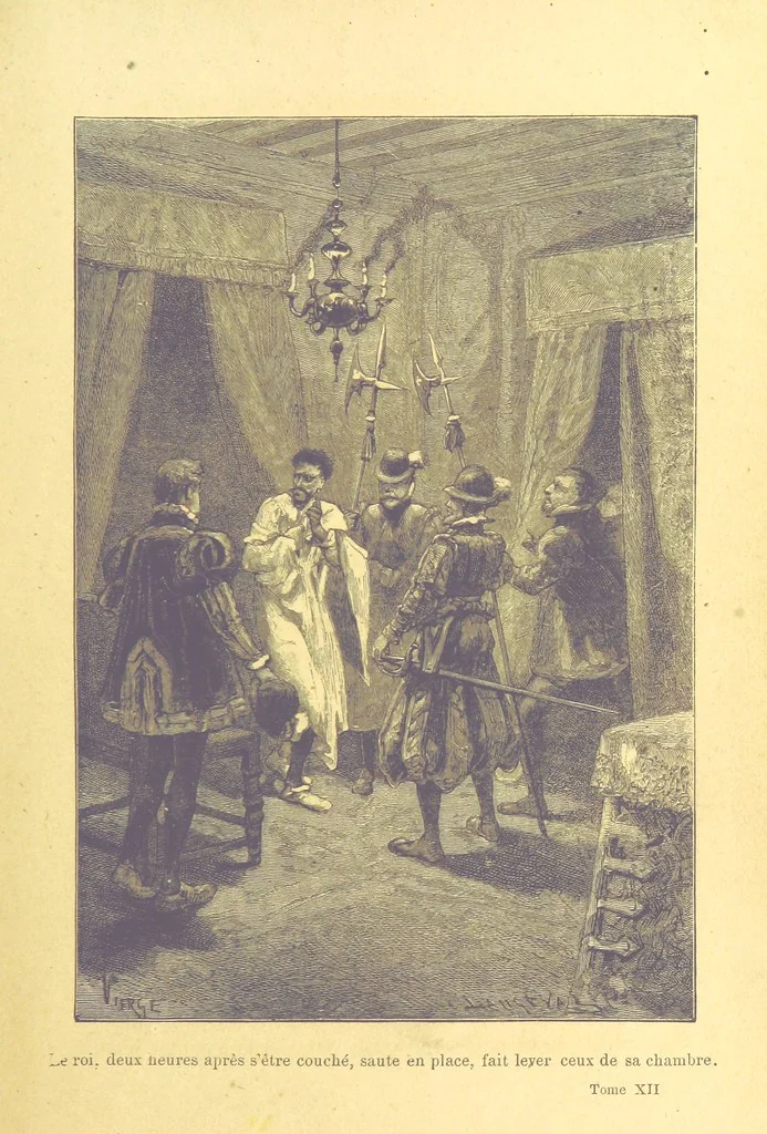 An illustration from Histoire de France. Deuxième édition, 1876, leaf 25