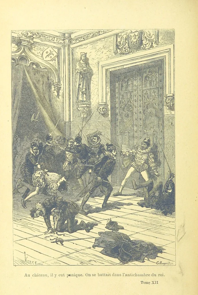 An illustration from Histoire de France. Deuxième édition, 1876, leaf 260