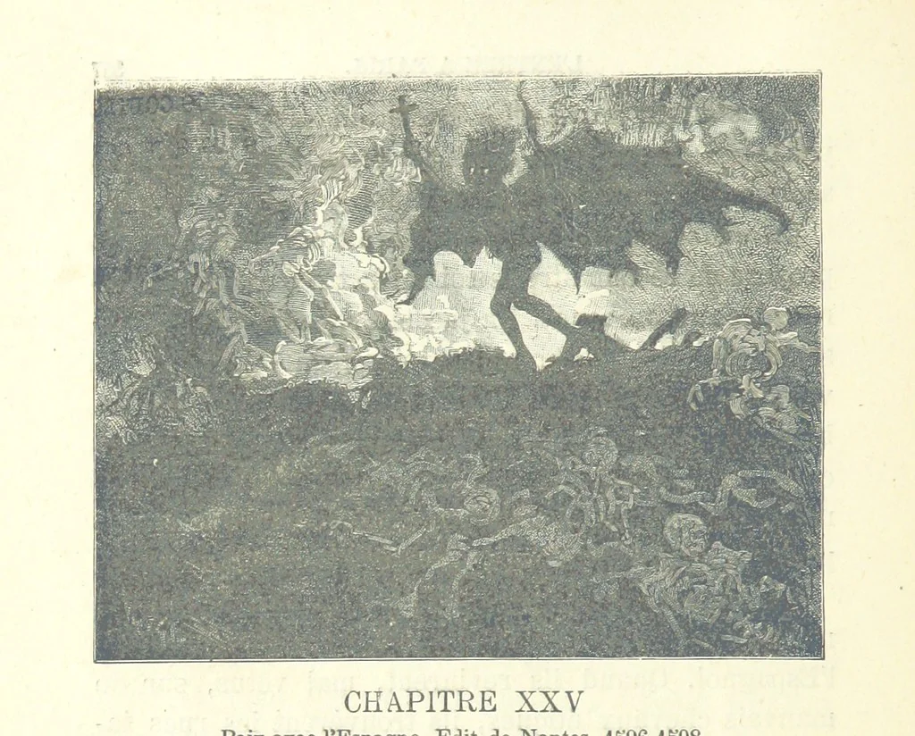 An illustration from Histoire de France. Deuxième édition, 1876, leaf 390