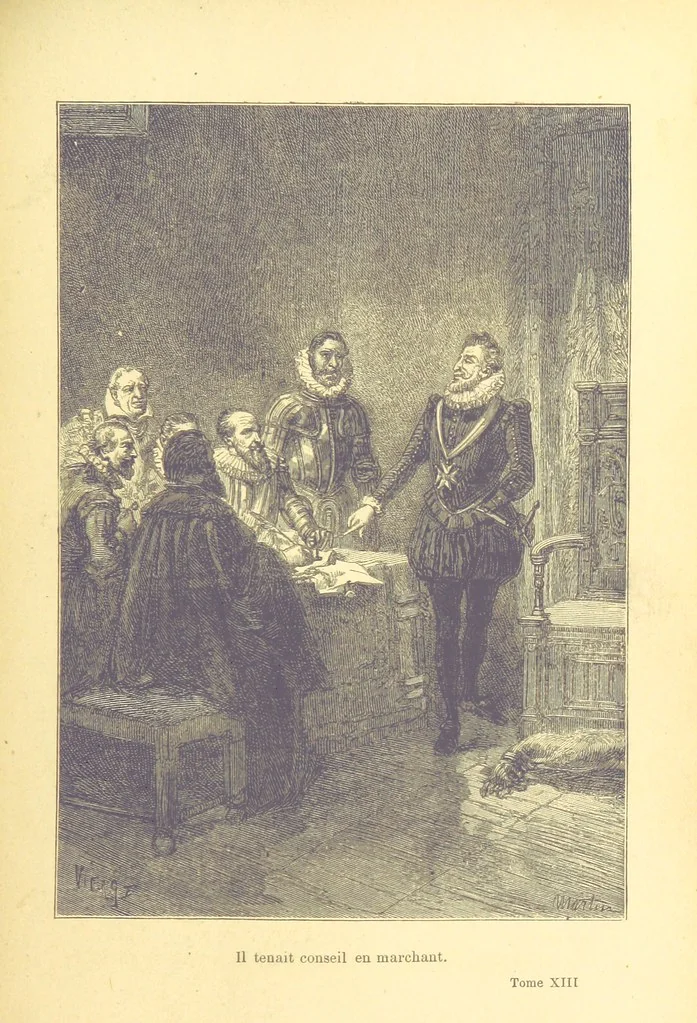 An illustration from Histoire de France. Deuxième édition, 1876, leaf 447