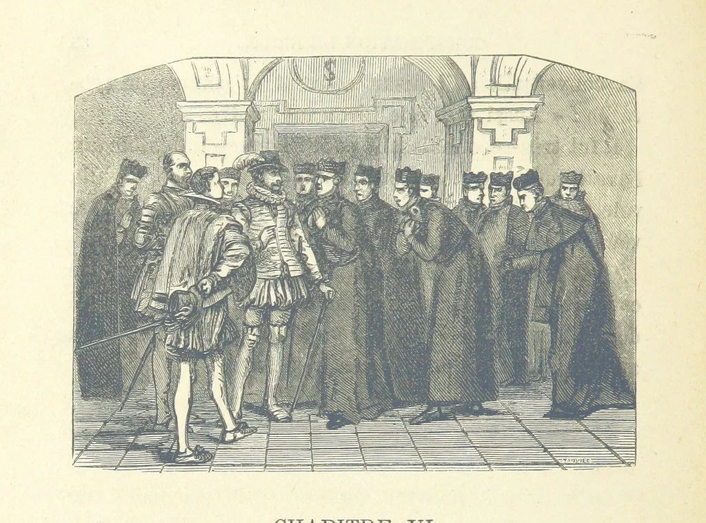 An illustration from Histoire de France. Deuxième édition, 1876, leaf 536