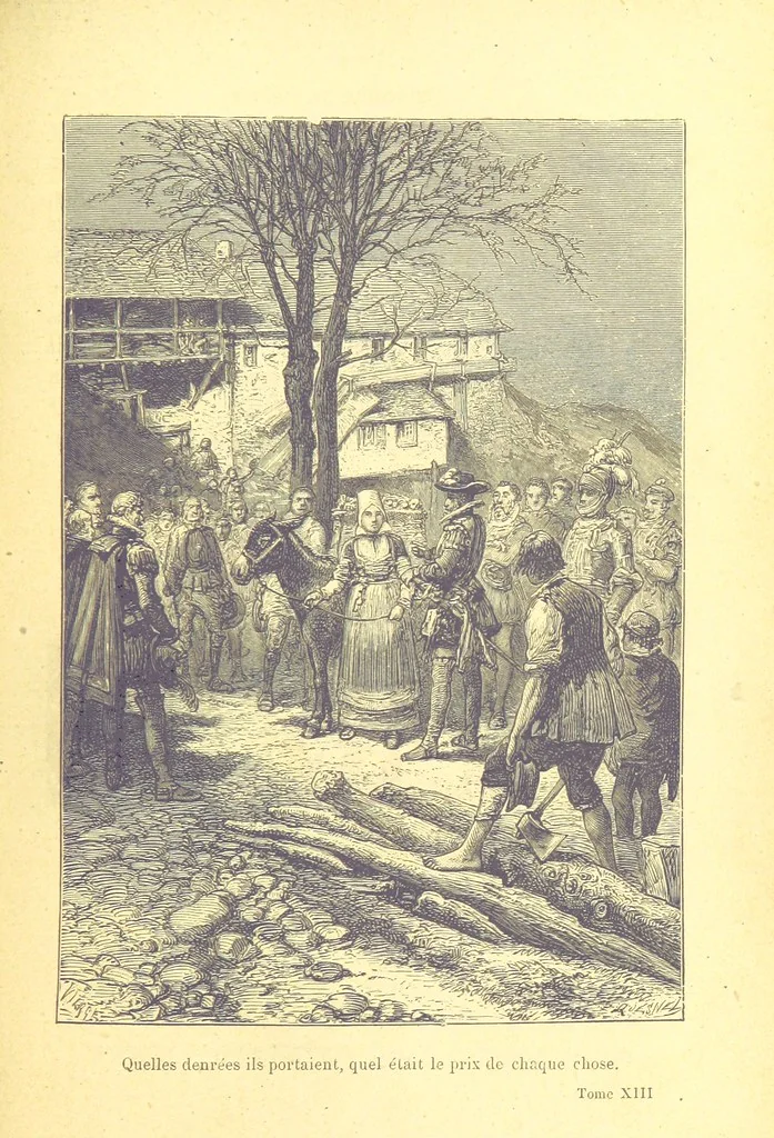 An illustration from Histoire de France. Deuxième édition, 1876, leaf 573