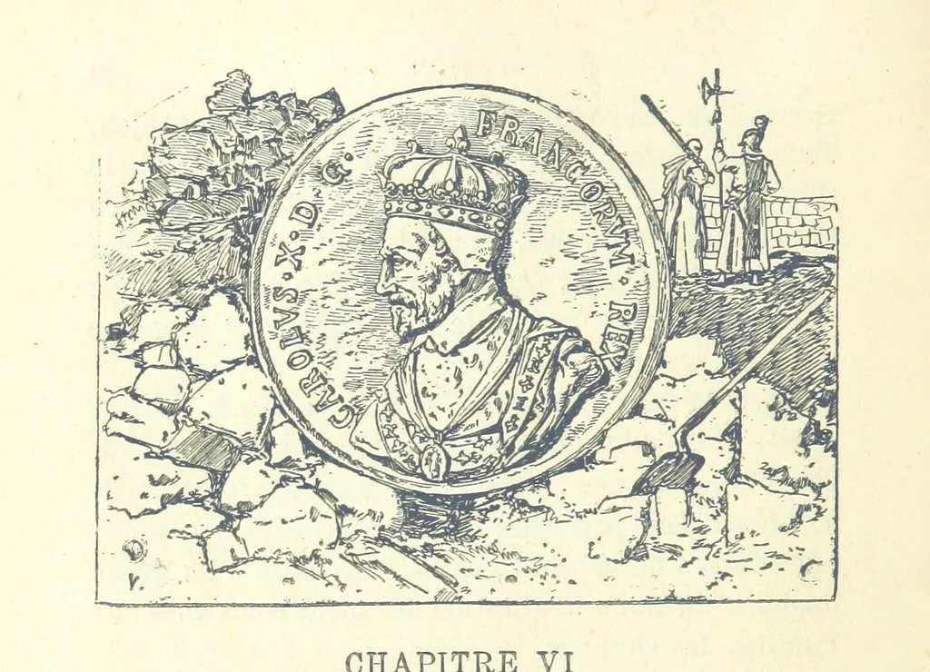 An illustration from Histoire de France. Deuxième édition, 1876, leaf 86