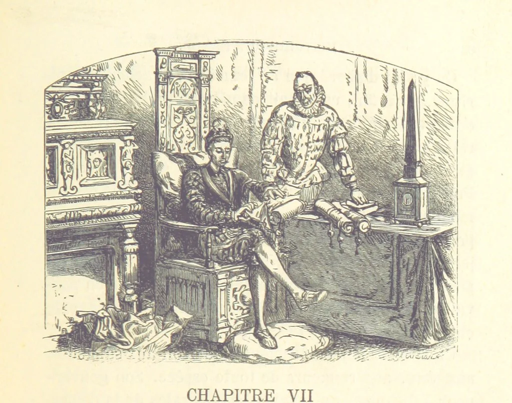 An illustration from Histoire de France. Deuxième édition, 1876, leaf 95