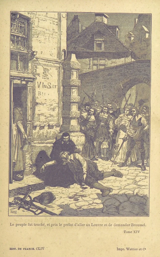 An illustration from Histoire de France. Deuxième édition, 1876, leaf 323