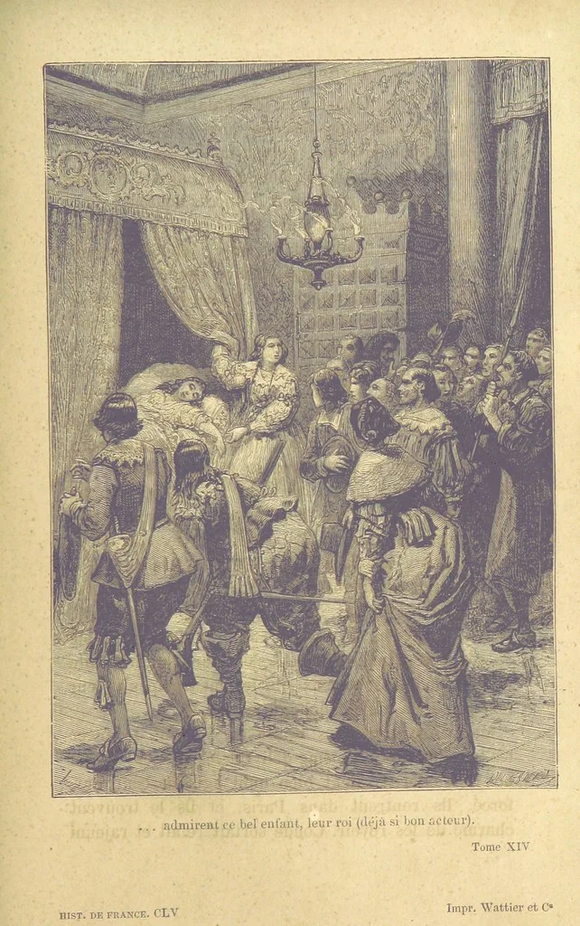 An illustration from Histoire de France. Deuxième édition, 1876, leaf 345