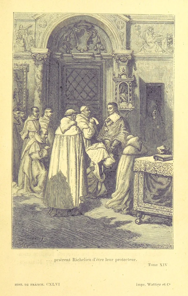 An illustration from Histoire de France. Deuxième édition, 1876, leaf 41