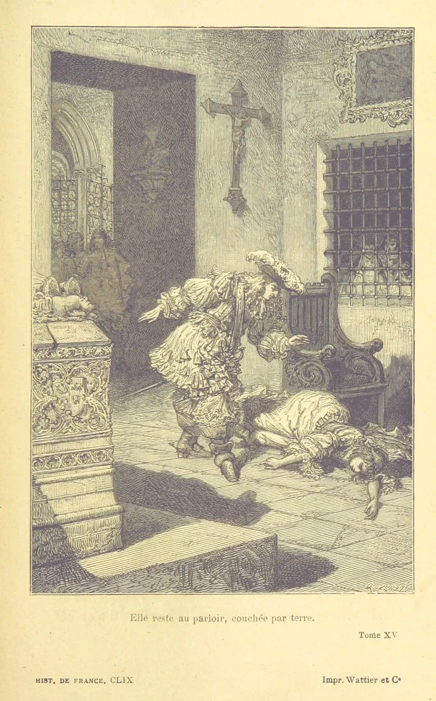 An illustration from Histoire de France. Deuxième édition, 1876, leaf 493
