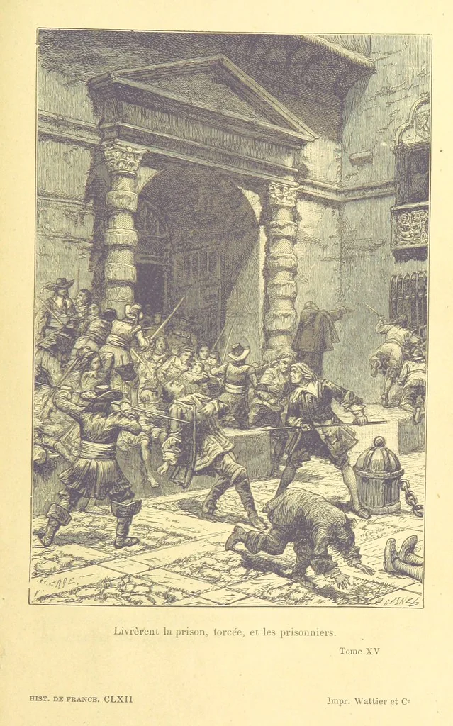 An illustration from Histoire de France. Deuxième édition, 1876, leaf 623