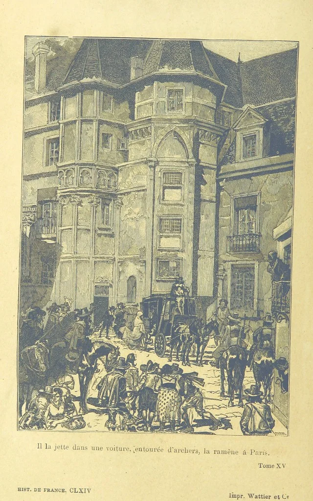 An illustration from Histoire de France. Deuxième édition, 1876, leaf 672
