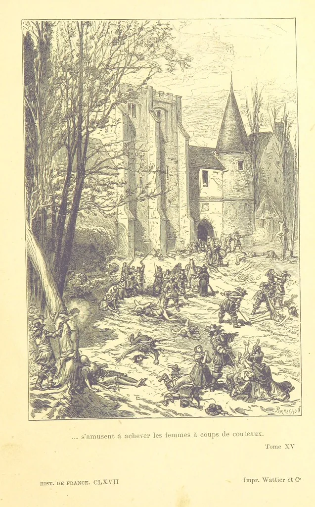 An illustration from Histoire de France. Deuxième édition, 1876, leaf 841