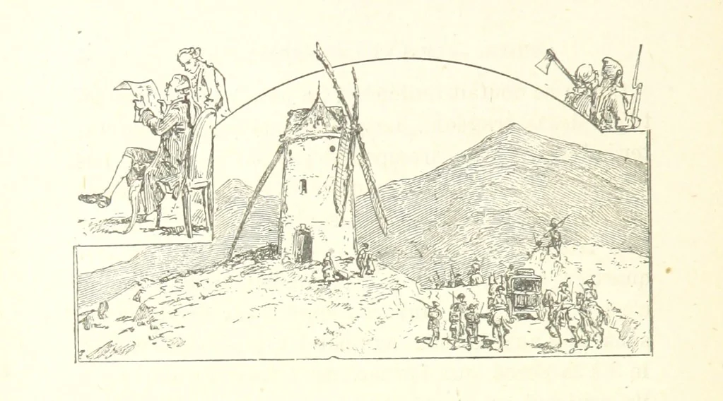 An illustration from Histoire de la Révolution Française, 1887, leaf 100