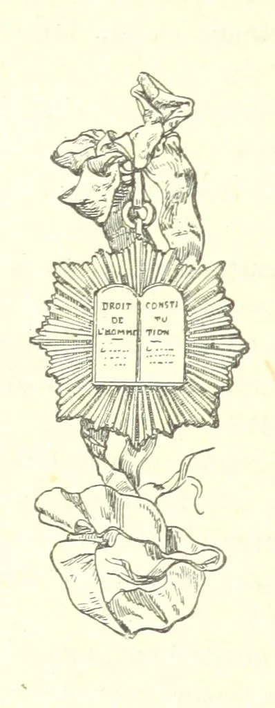 An illustration from Histoire de la Révolution Française, 1887, leaf 338