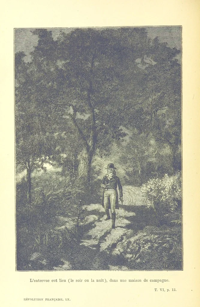 An illustration from Histoire de la Révolution Française, 1887, leaf 446
