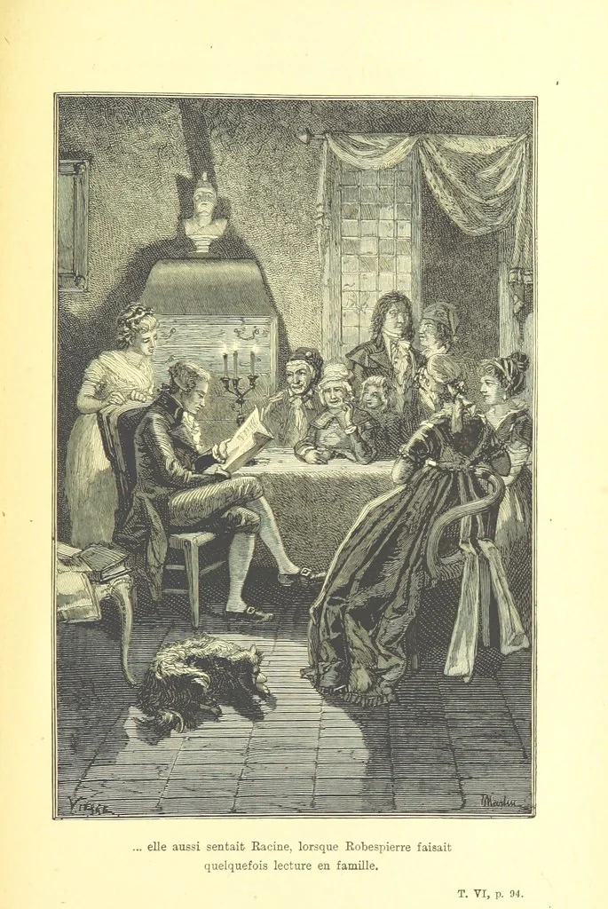 An illustration from Histoire de la Révolution Française, 1887, leaf 533