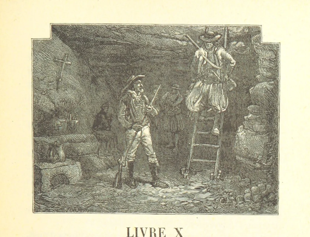 An illustration from Histoire de la Révolution Française, 1887, leaf 743