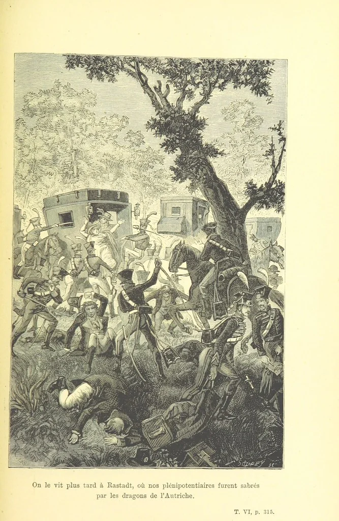An illustration from Histoire de la Révolution Française, 1887, leaf 765