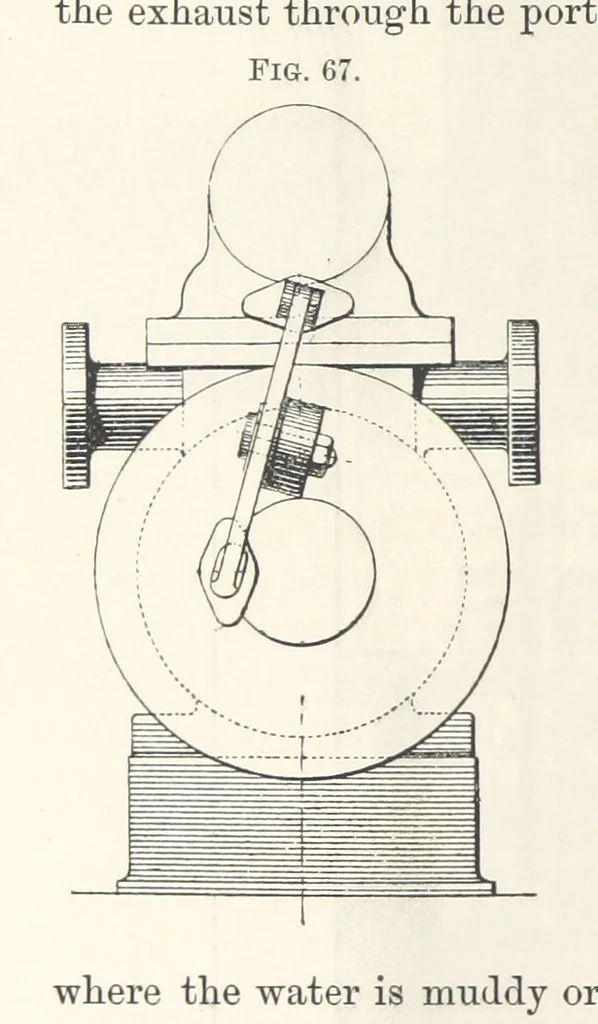 An illustration from Mine Drainage; being a complete and practical treatise on direct-acting underground steam-pumping machinery, etc. [With plates, 1881, leaf 148