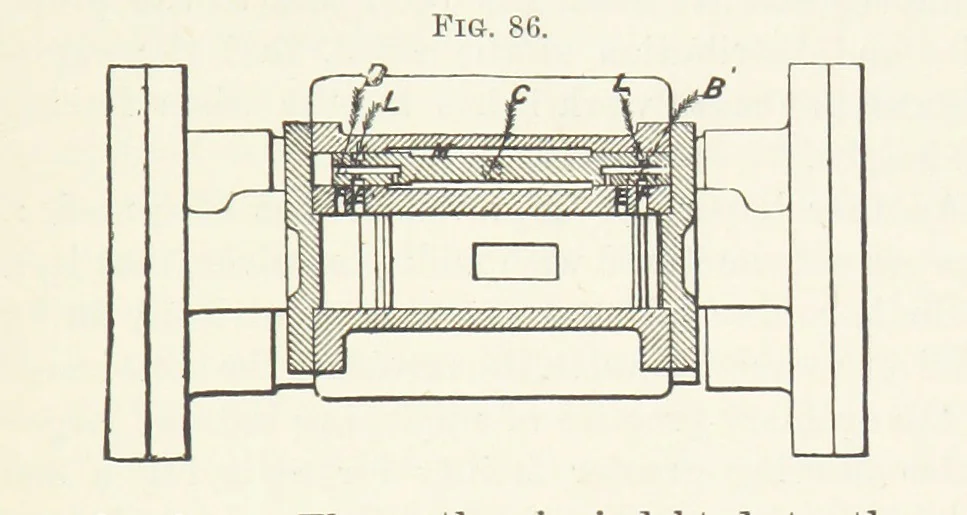 An illustration from Mine Drainage; being a complete and practical treatise on direct-acting underground steam-pumping machinery, etc. [With plates, 1881, leaf 177