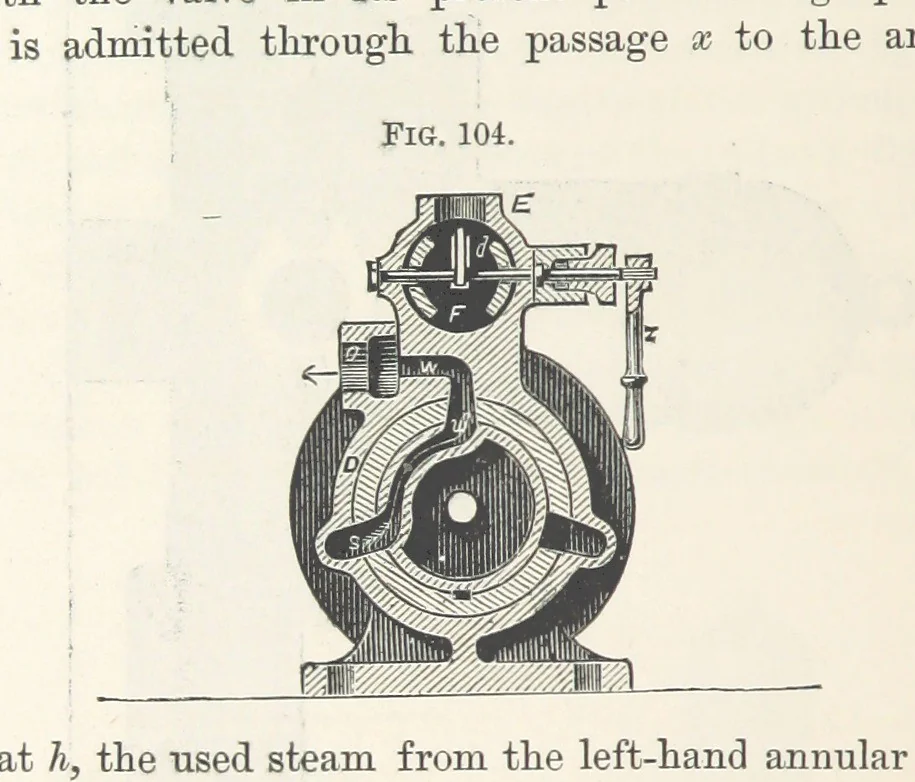 An illustration from Mine Drainage; being a complete and practical treatise on direct-acting underground steam-pumping machinery, etc. [With plates, 1881, leaf 240