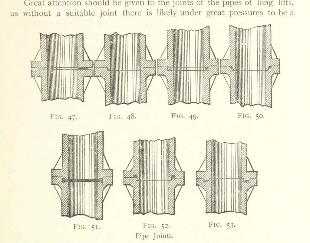 An illustration from Mine Drainage ... Second edition, rewritten and enlarged. With ... illustrations, 1899, leaf 105