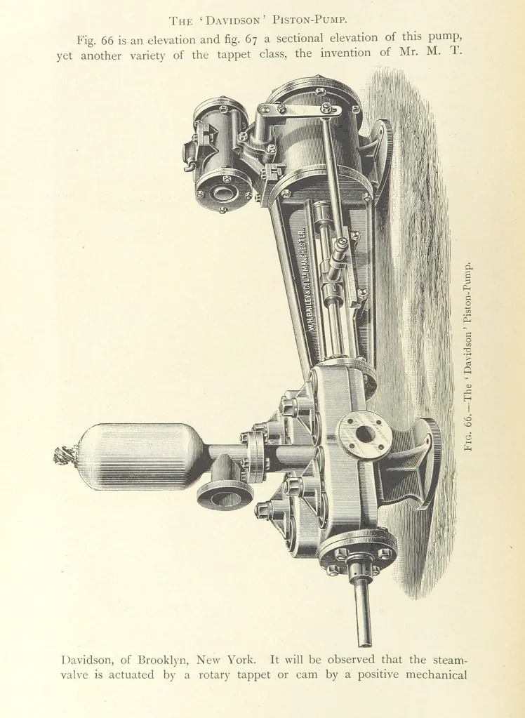 An illustration from Mine Drainage ... Second edition, rewritten and enlarged. With ... illustrations, 1899, leaf 148