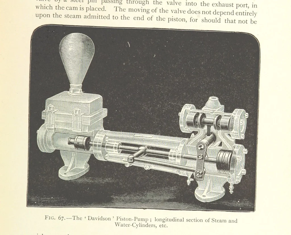 An illustration from Mine Drainage ... Second edition, rewritten and enlarged. With ... illustrations, 1899, leaf 149