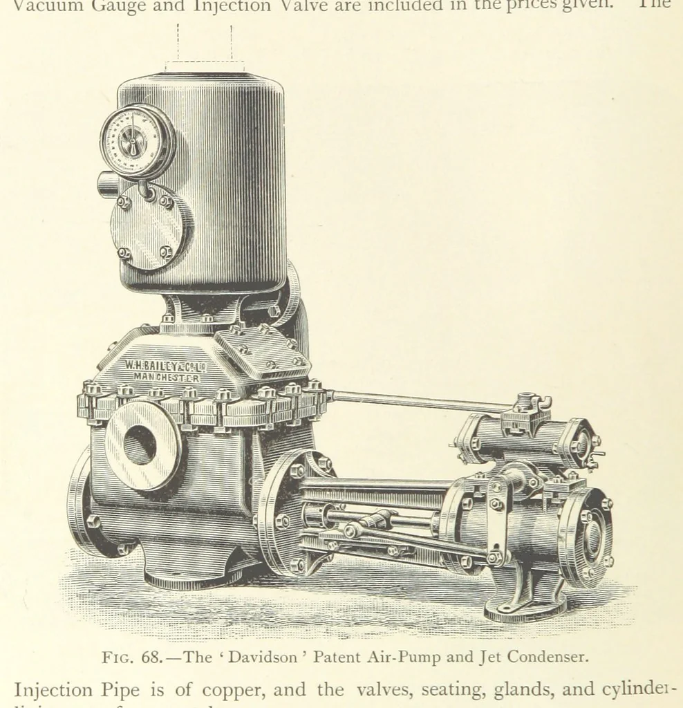 An illustration from Mine Drainage ... Second edition, rewritten and enlarged. With ... illustrations, 1899, leaf 150