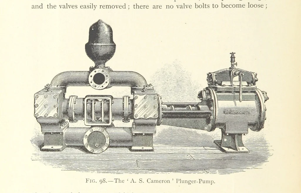 An illustration from Mine Drainage ... Second edition, rewritten and enlarged. With ... illustrations, 1899, leaf 172
