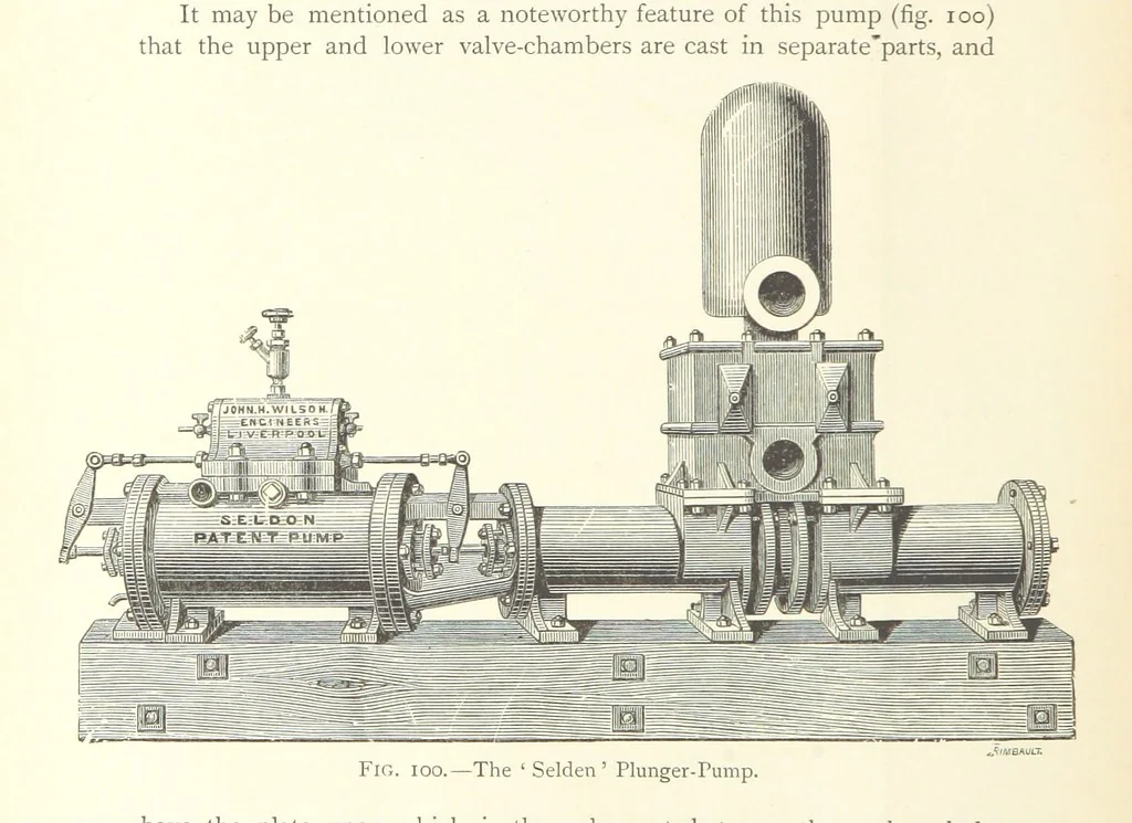 An illustration from Mine Drainage ... Second edition, rewritten and enlarged. With ... illustrations, 1899, leaf 176