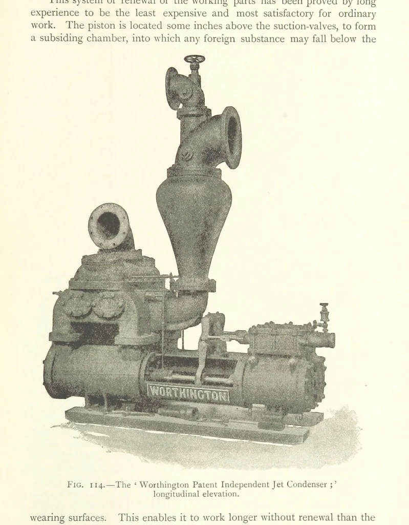 An illustration from Mine Drainage ... Second edition, rewritten and enlarged. With ... illustrations, 1899, leaf 207