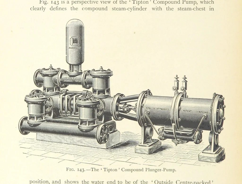 An illustration from Mine Drainage ... Second edition, rewritten and enlarged. With ... illustrations, 1899, leaf 278