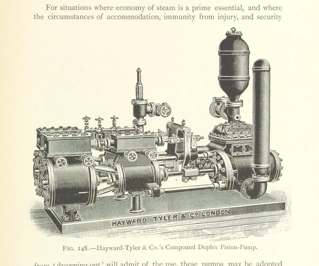 An illustration from Mine Drainage ... Second edition, rewritten and enlarged. With ... illustrations, 1899, leaf 283