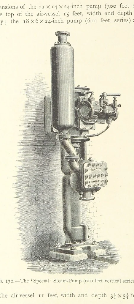 An illustration from Mine Drainage ... Second edition, rewritten and enlarged. With ... illustrations, 1899, leaf 326