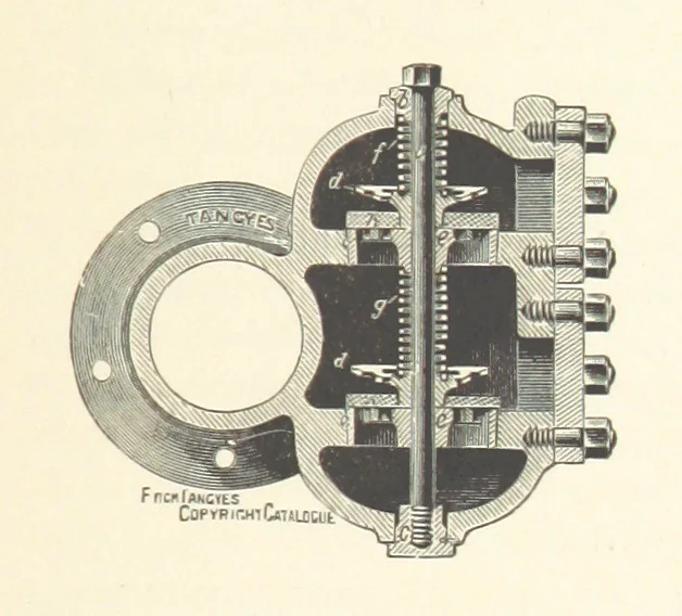 An illustration from Mine Drainage ... Second edition, rewritten and enlarged. With ... illustrations, 1899, leaf 377