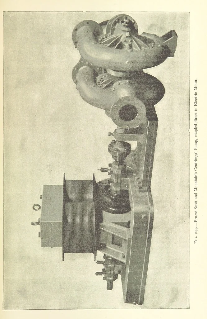 An illustration from Mine Drainage ... Second edition, rewritten and enlarged. With ... illustrations, 1899, leaf 405