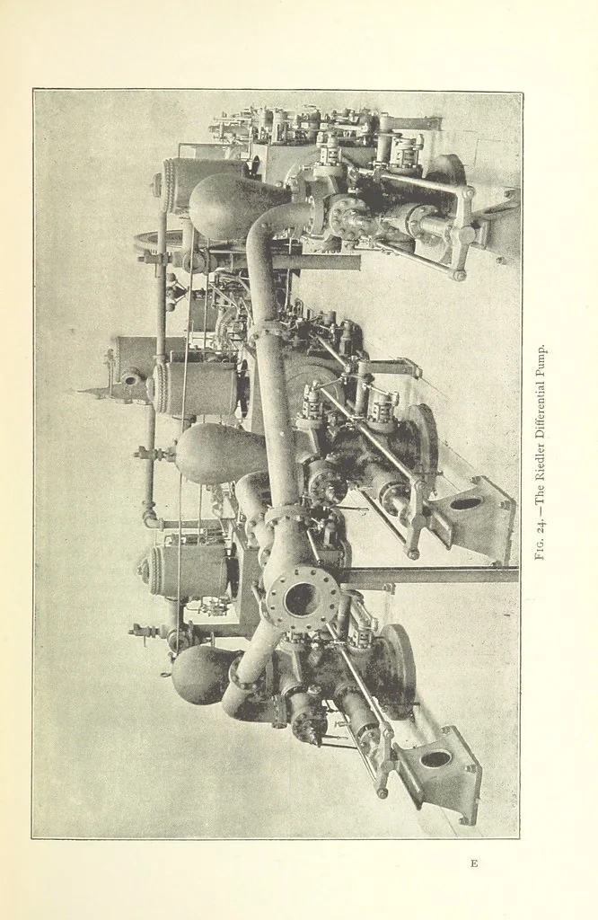 An illustration from Mine Drainage ... Second edition, rewritten and enlarged. With ... illustrations, 1899, leaf 73
