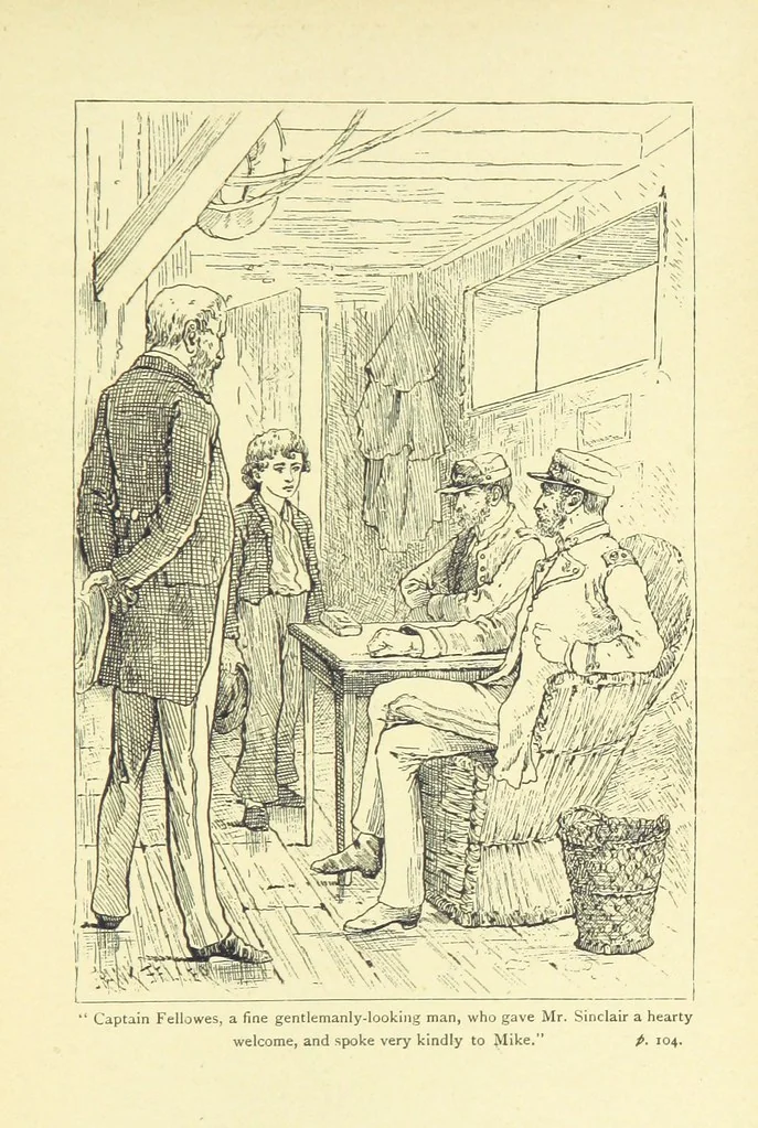 An illustration from Gipsy Mike; or, Firm as a Rock. [A tale, 1881, leaf 113