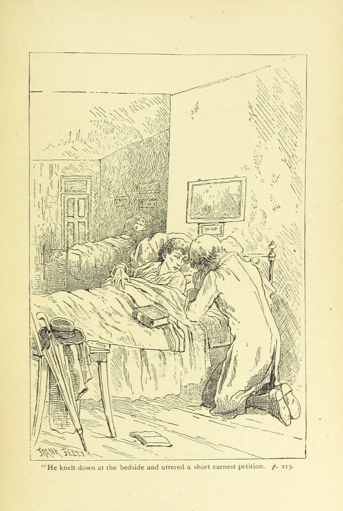 An illustration from Gipsy Mike; or, Firm as a Rock. [A tale, 1881, leaf 223