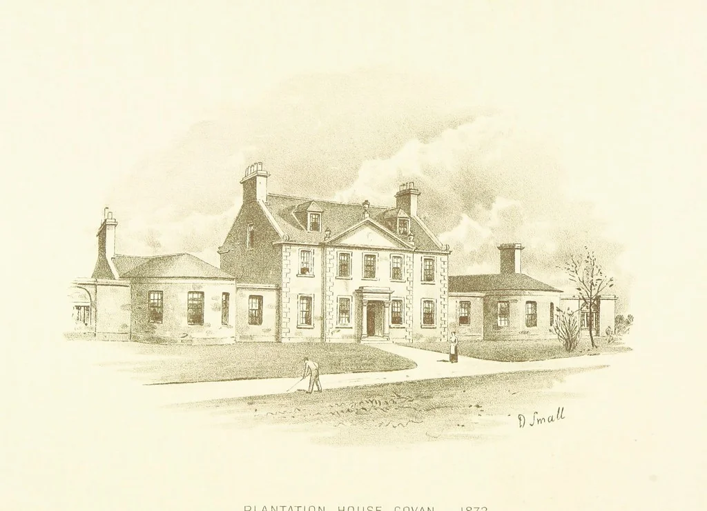 An illustration from By-gone Glasgow ... Forty full-page drawings and twenty-three text illustrations by D. Small, etc, 1896, leaf 100