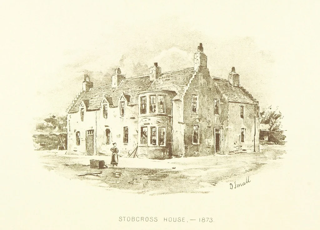 An illustration from By-gone Glasgow ... Forty full-page drawings and twenty-three text illustrations by D. Small, etc, 1896, leaf 132