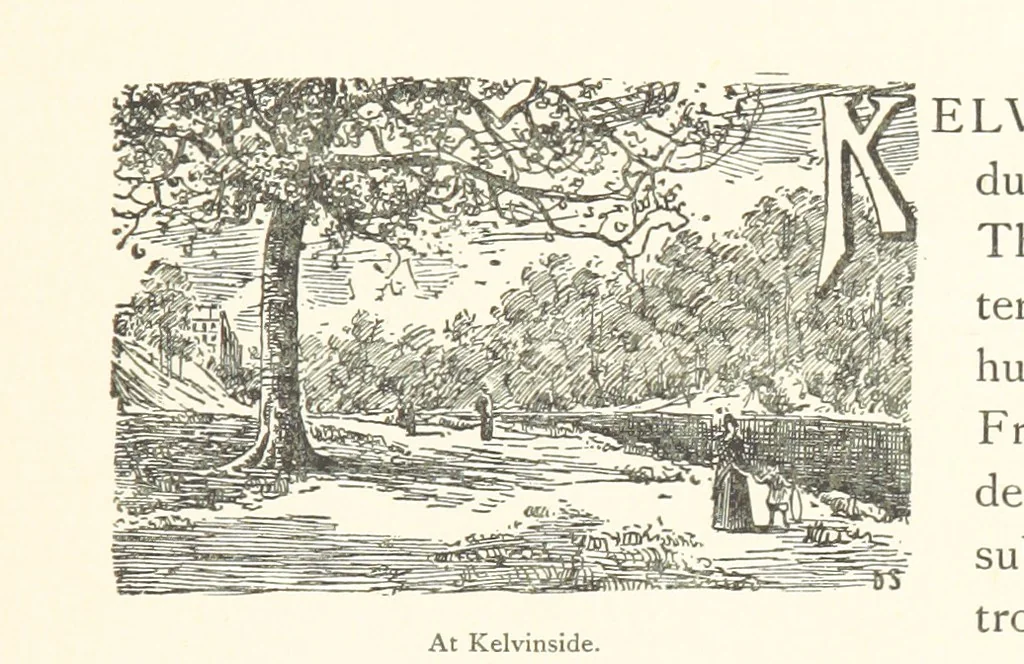 An illustration from By-gone Glasgow ... Forty full-page drawings and twenty-three text illustrations by D. Small, etc, 1896, leaf 149