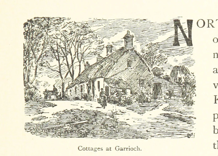 An illustration from By-gone Glasgow ... Forty full-page drawings and twenty-three text illustrations by D. Small, etc, 1896, leaf 157